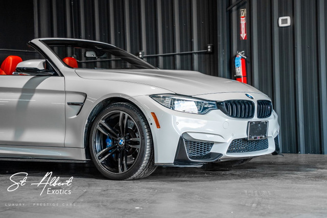 2015 BMW M4 Convertible  White on Red in Cars & Trucks in Edmonton - Image 3