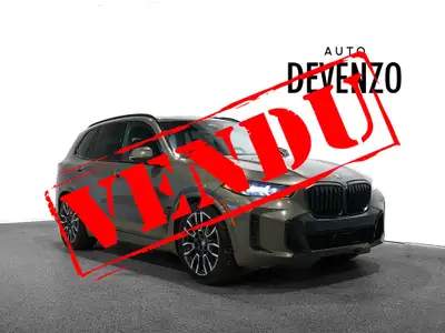 VENDU!!! 2024 BMW X5 xDrive50e Plug-In Hybrid, Manhattan Metallic on Black, M Sport Package, M Sport...