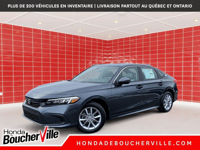 2022 Honda Civic Sedan EX GARANTIE HONDA GLOBALE 100,000 KM 2026 in Cars & Trucks in Longueuil / South Shore