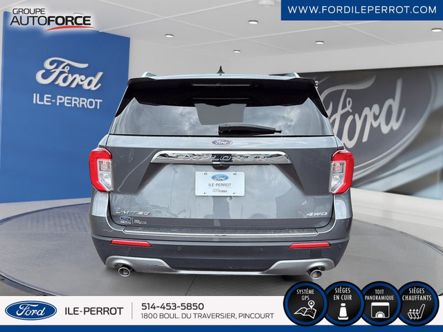 2023 Ford Explorer LIMITED AWD, TOIT PANORAMIQUE, CUIR in Cars & Trucks in City of Montréal - Image 4