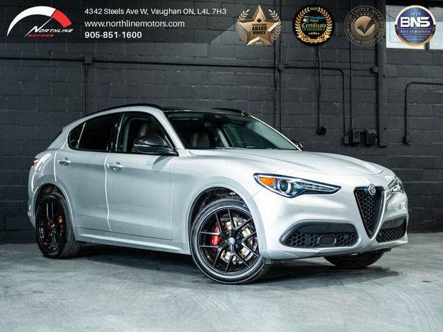 2021 Alfa Romeo Stelvio Ti/HARMEN K/PANO/CAM/CLEAN CARFAX in Cars & Trucks in Mississauga / Peel Region