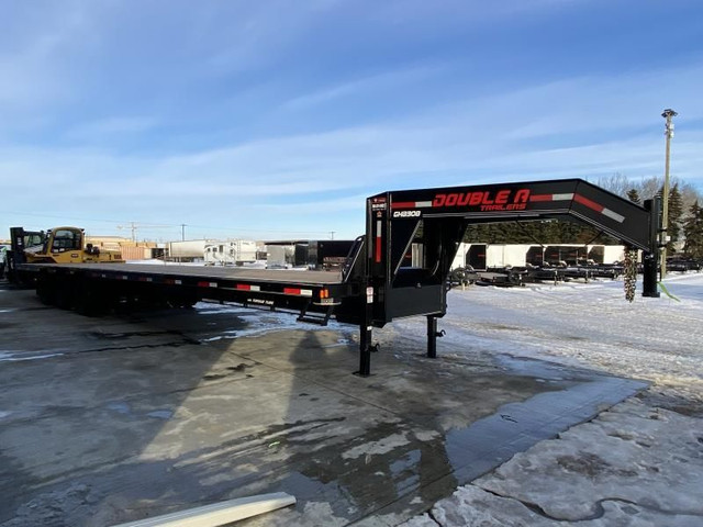 2023 Double A Trailers Gooseneck High Boy Trailer - 8.5'x40' (30 in Cargo & Utility Trailers in Calgary - Image 4