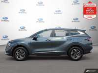 New Price! Odometer is 594 kilometers below market average! Gray 2023 Kia Sportage LX AWD 8-Speed Au... (image 1)