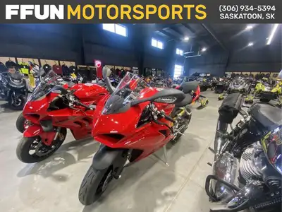 Transportation and Preparation NOT included 2024 Ducati Panigale V2 RedSporty and elegant soul.The P...