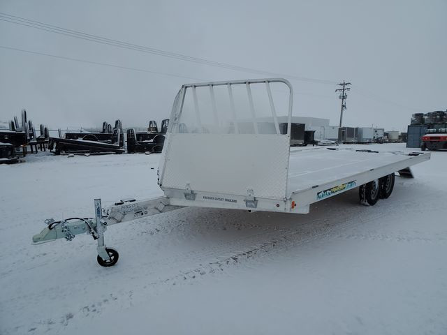 2023 Aluma 8.5x20ft 4-Place Snowmobile Trailer in Cargo & Utility Trailers in Grande Prairie - Image 3