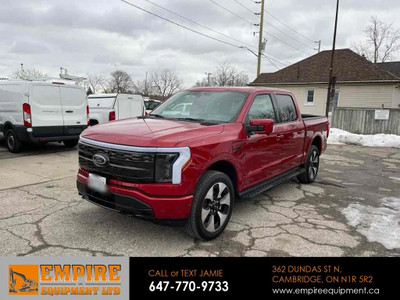 2023 FORD F-150 LIGHTNING PLATINUM | FULLY LOADED | ALL ELECTRIC