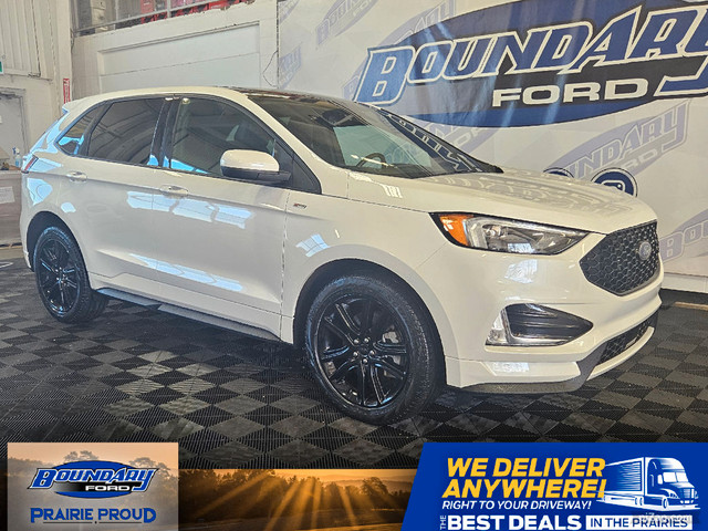  2022 Ford Edge SEL | Heated Leather | PanoRoof | Remote Start in Cars & Trucks in Lloydminster