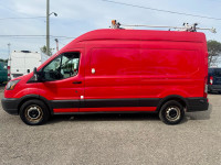 2015 Ford Transit Cargo Van Highroof Extended ex-Rogers van with 3.2L 5-cylinder diesel engine, 148"... (image 1)