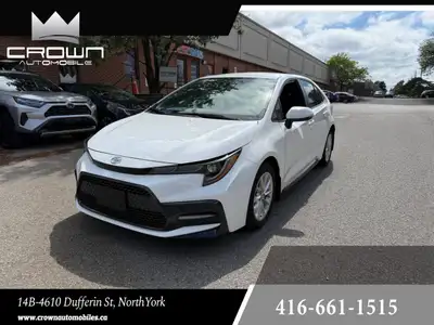 2022 TOYOTA COROLLA SE, ONE OWNER, BALANCE OF MANUFACTURE WARRANTY, LOADED WITH REAR VIEW CAMERA, PU...