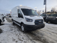 This brand new OXFORD WHITE 2024 FORD TRANSIT CARGO VAN is powered by an ELECTRIC ENGINE THAT'S PAIR... (image 9)