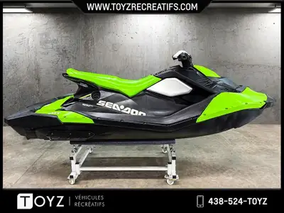 2017 SEA-DOO SPARK 3UP 90 IBR 2016 SEADOO SPARK 3UP IBR MOTEUR 900 ACE 90 HP AVEC MODE SPORT SYSTÈME...