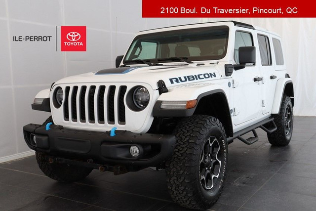 2021 Jeep Wrangler 4xe UNLIMITED RUBICON 4xE DEUX TOIT 4X4 CUIR  in Cars & Trucks in City of Montréal