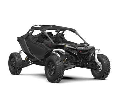2024 Can-Am Maverick R X RS with Smart-Shox Triple Black in ATVs in Trenton