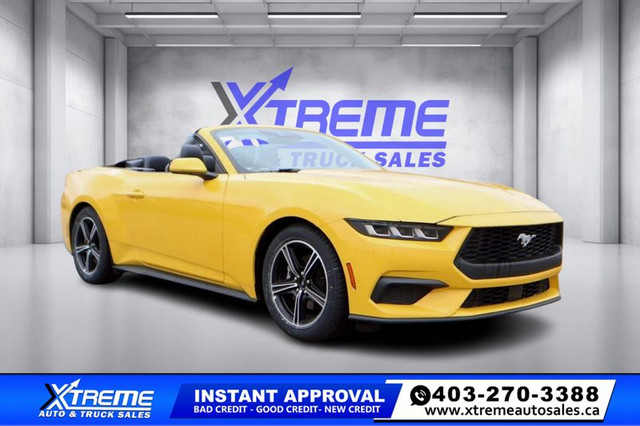 2024 Ford Mustang EcoBoost Premium Convertible NO FEES! in Cars & Trucks in Calgary - Image 3