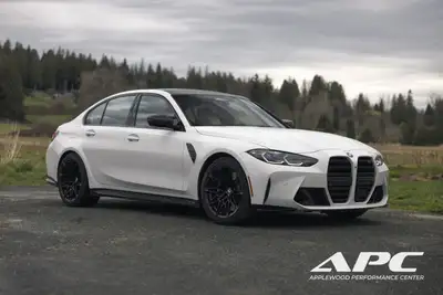 2021 BMW M3 Competition Sedan Powered by a 3.0L twin-turbo inline-6, delivering 503 hp and 479 lb-ft...