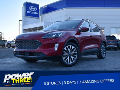 2021 Ford Escape Titanium Hybrid - AWD, One Owner, No Accidents