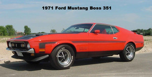 1971 Ford Mustang True Boss 351