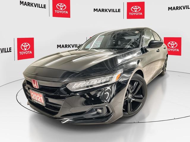2021 Honda Accord Sport 2.0T CARPLAY & ANDROID AUTO | POWER &... in Cars & Trucks in Markham / York Region