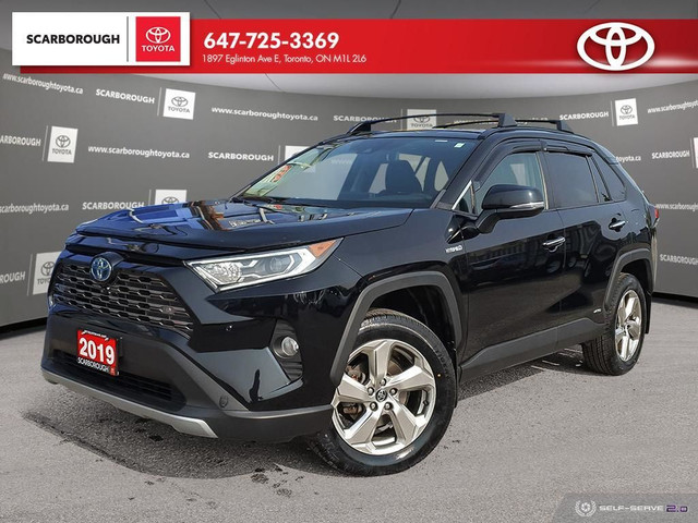 2019 Toyota RAV4 AWD Hybrid Limited | Leather | Sunroof | Alloys in Cars & Trucks in City of Toronto
