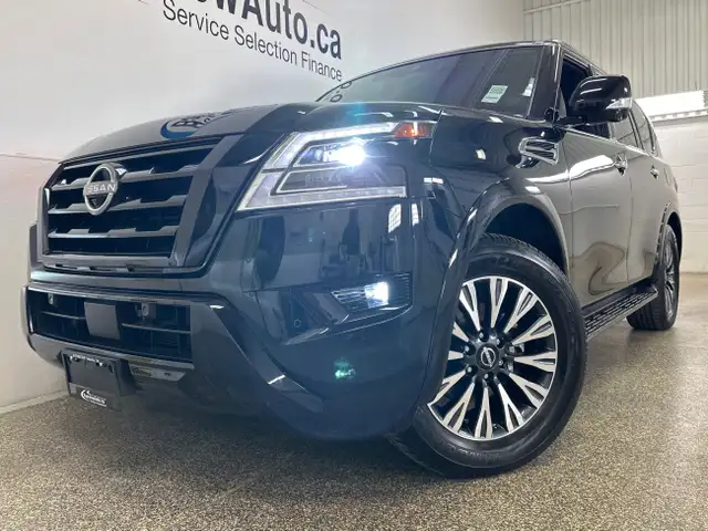 2023 Nissan Armada SL SL/AWD/MIDNIGHT/LEATHER/ROOF/NAV/DIRECT... in Cars & Trucks in Belleville - Image 5