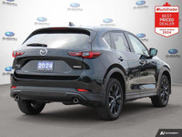 Recent Arrival! New Price! Jet Black Mica 2024 Mazda CX-5 Kuro AWD 6-Speed Automatic I4 APPLE CAR PL... (image 4)