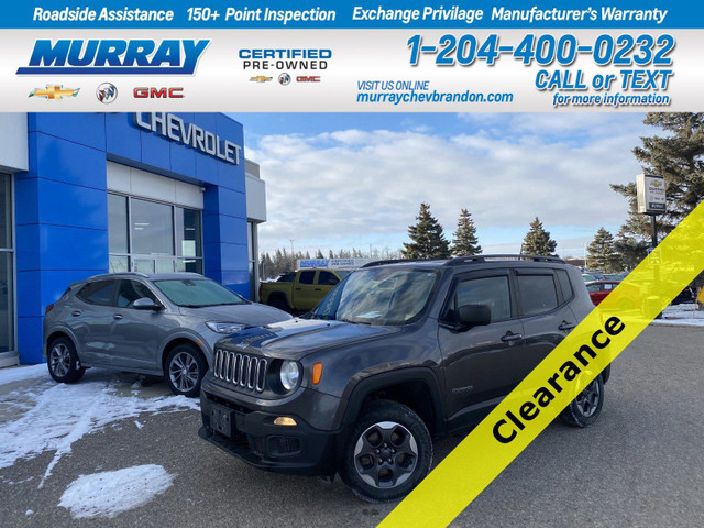 2017 Jeep Renegade *No Accidents*One Owner*4x4*Keyless Start*Key