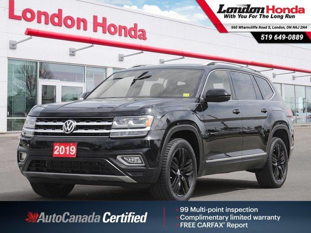 2019 Volkswagen Atlas Execline | One Owner | Clean Carfax | All in Cars & Trucks in London