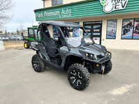 *STEREO/GPS*  2020 CAN-AM COMMANDER LIMITED w/ ONLY 385 KMS 