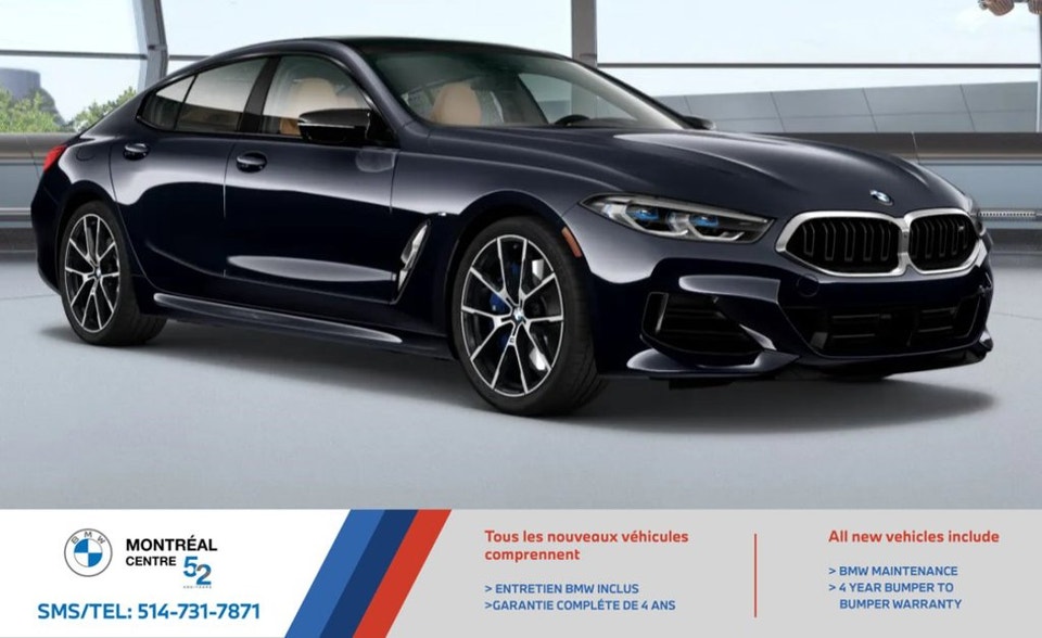 2023 BMW 8 Series M850i xDrive Gran Coupe, Premium