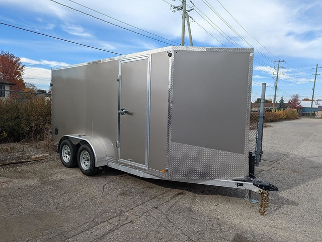  2023 Canadian Trailer Company 6X14 V-Nose Cargo Trailer Aluminu in Cargo & Utility Trailers in Guelph - Image 2