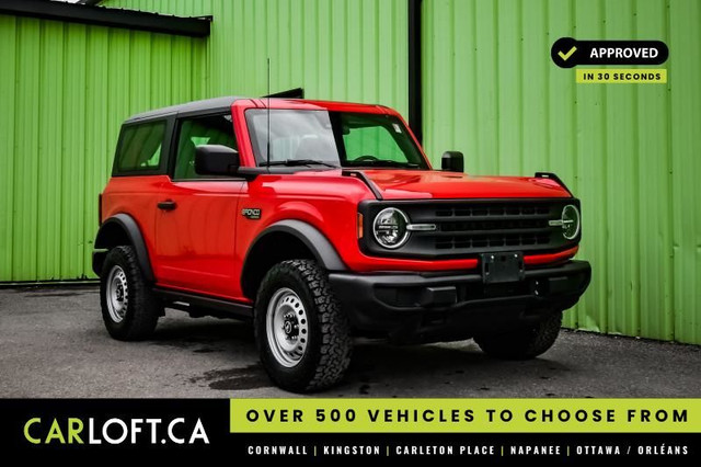 2023 Ford Bronco Base • SUNROOF • REAR CAM • TOW PACKAGE • CP/AA in Cars & Trucks in Kingston