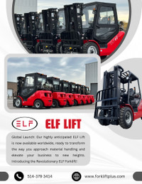 Chariot élévateur  ELF Diesel, Propane, Diesel, LPG ELF forklift