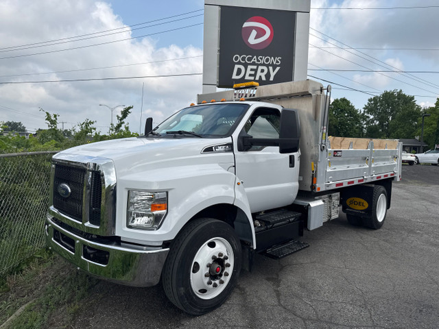 2022 Ford Super Duty F-650 Straight Frame Gas BENNE BOITE ALLUMI dans Autos et camions  à Saint-Jean-sur-Richelieu - Image 2