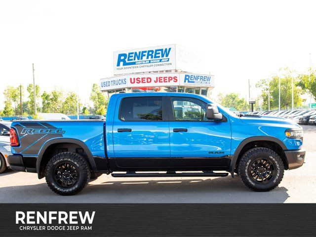 2025 Ram 1500 Rebel 4x4, Twin Turbo, Heated Seats, Nav in Cars & Trucks in Calgary