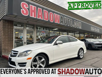  2013 Mercedes-Benz C-Class LEATHER|ROOF|HTD SEATS|BLUTOOTH|ACUR