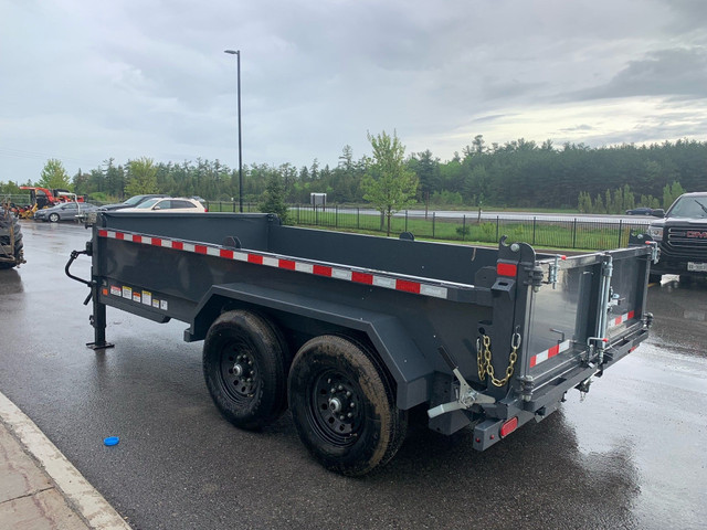 8-Ton, 14' Dump Trailer Brandt UBD814 in Cargo & Utility Trailers in Calgary - Image 4