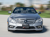 2011 Mercedes Benz E-500 Cabriolet AMG PKG Grey Exterior on Black Interior comes with Navigation and... (image 1)