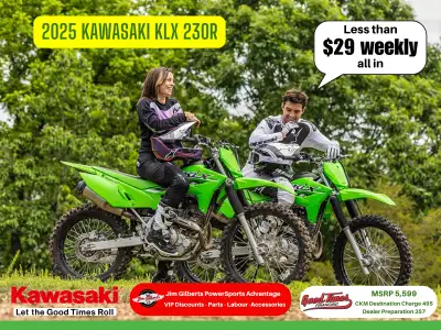 Less than $29 Weekly on the TrailExperience the ultimate off-road adventure with the 2025 Kawasaki K...