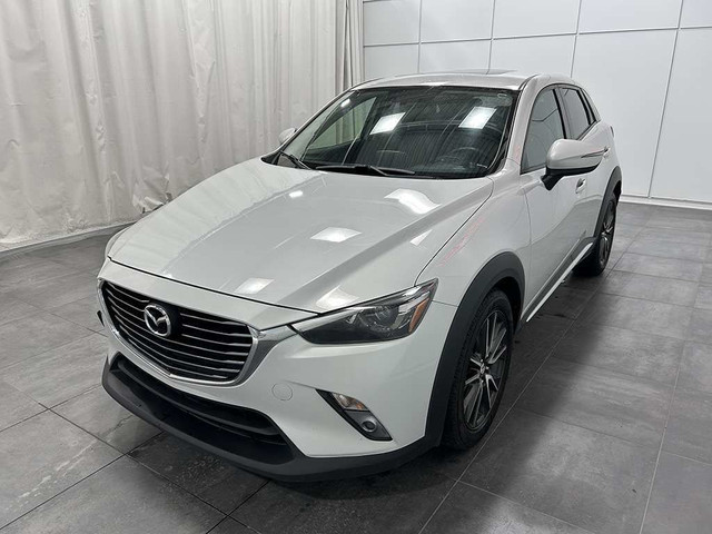 2017 Mazda CX-3 GT AWD - TOIT OUVRANT - INT. CUIR NOIR/ROUGE MAG in Cars & Trucks in Québec City - Image 3