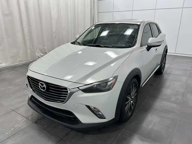 2017 Mazda CX-3 GT AWD - TOIT OUVRANT - INT. CUIR NOIR/ROUGE MAG in Cars & Trucks in Québec City - Image 4