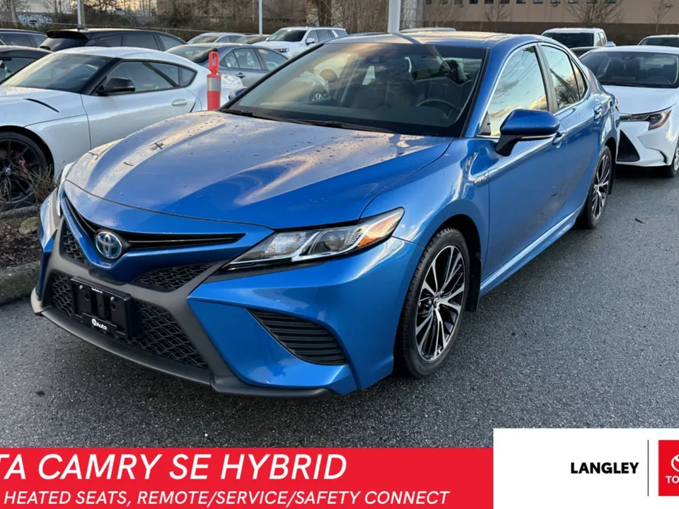 2018 Toyota Camry Hybrid SE HYBRID; SMART KEY, HEATED SEATS, REM