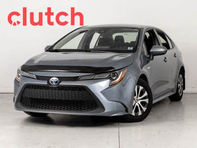 2021 Toyota Corolla Hybrid w/ Apple CarPlay & Android Auto, A/C, in Cars & Trucks in Bedford