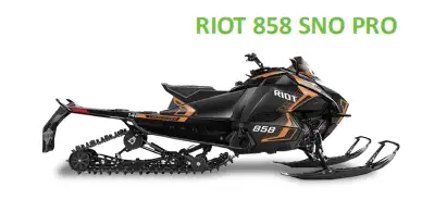 Reserve one with a $500 deposit now and take delivery this fall! 26 Riot 858 Sno Pro with the Garmin...
