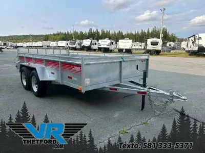 VR Thetford Paiement à partir de 0$/sem. + TX. 2025 Laroche GAT6X12 remorque 6 x12 -- 2 essieux de 3...
