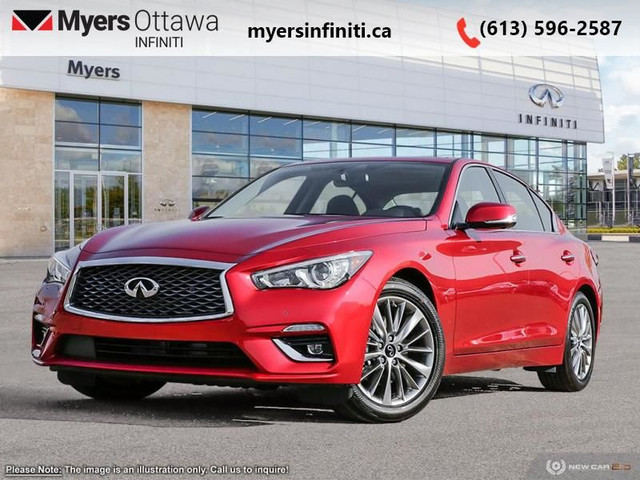 2023 INFINITI Q50 LUXE - Sunroof - Remote Start in Cars & Trucks in Ottawa