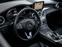 2015 Mercedes Benz C-300 AMG PKG White Exterior on Black Interior comes with Navigation and Back up... (image 6)