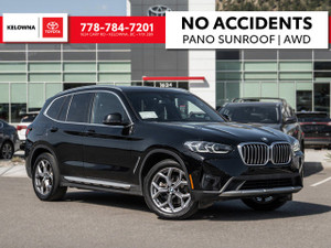 2023 BMW X3 XDrive30i | NO ACCIDENTS | PANO SUNROOF | QI CHARGER