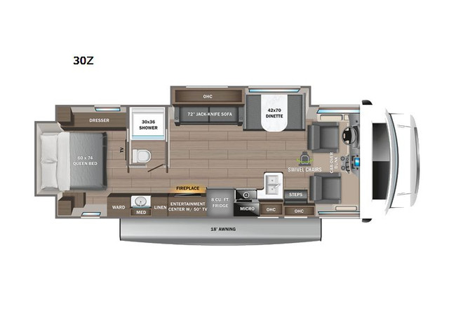 2023 Jayco Greyhawk 30Z in RVs & Motorhomes in Truro - Image 2