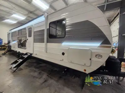 Forest River Wildwood travel trailer 32VERANDA highlights: Rear Veranda/Porch Full Bath 20' Awning F...