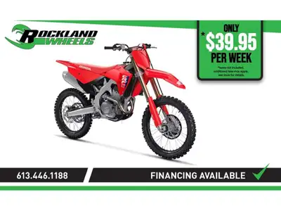 2026 Honda CRF250R Honda CRF250R 2026 Des performances taillées pour la course, perfectionnées pour...